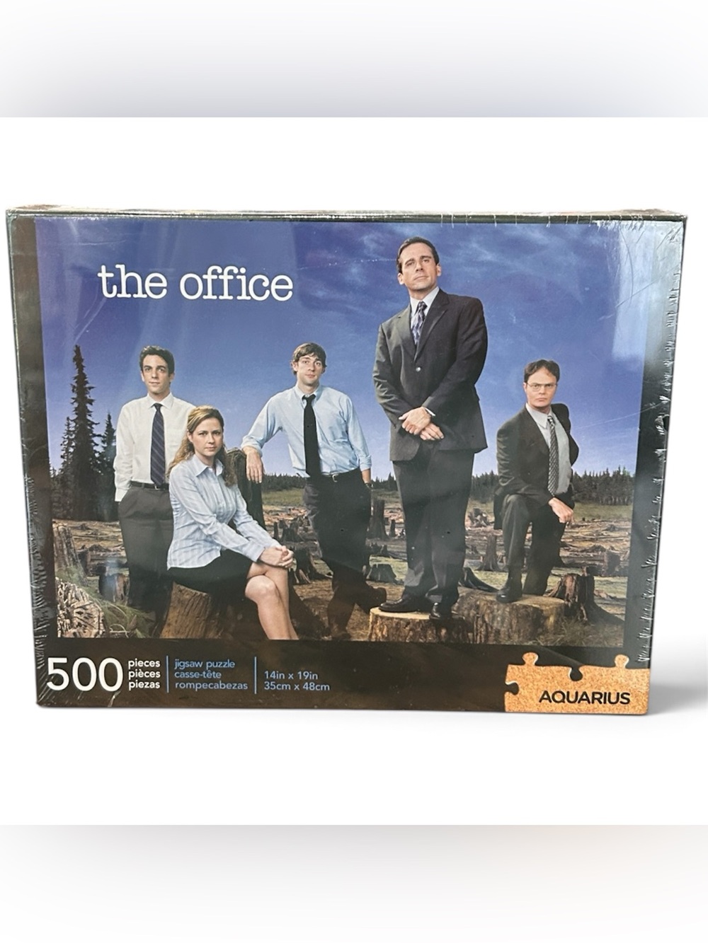 The Office TV Show Aquarius 500 Piece Jigsaw Puzzle 14x19 NEW SEALED